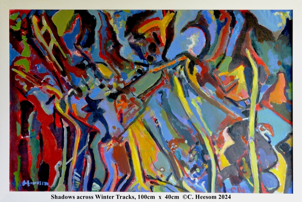 Trees at twilight,  Jardine Agdal by Crispin Heesom