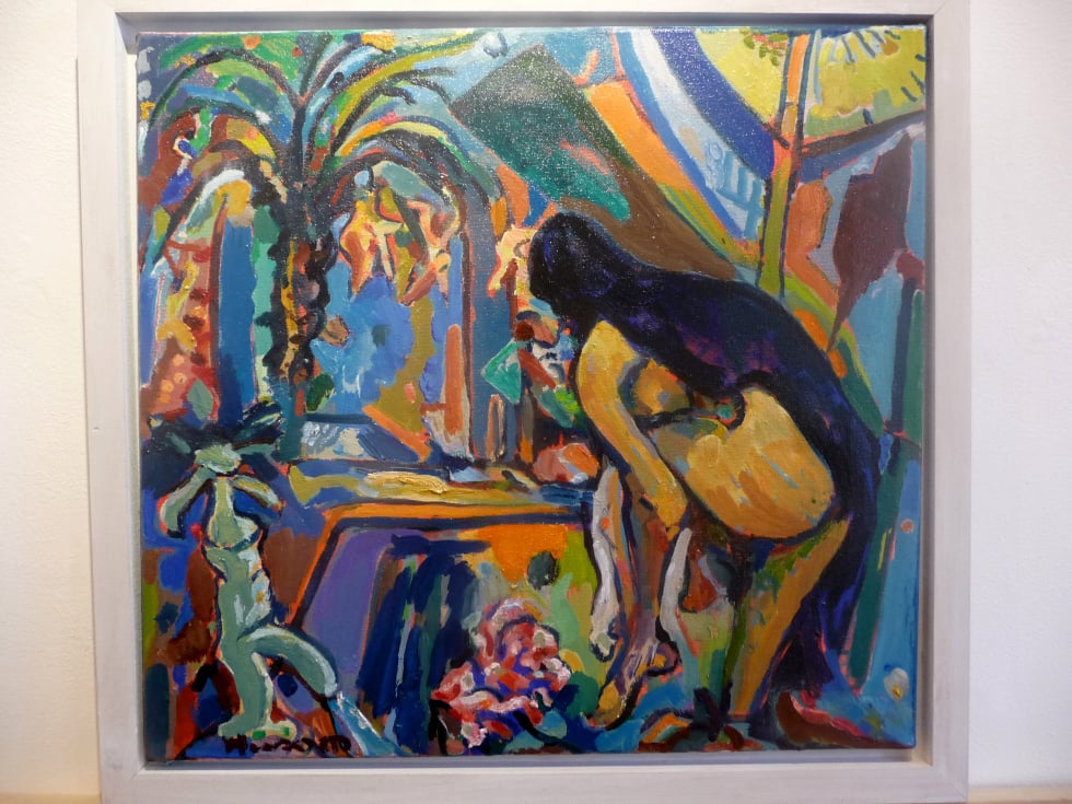 Summer, painting by Crispin Heesom