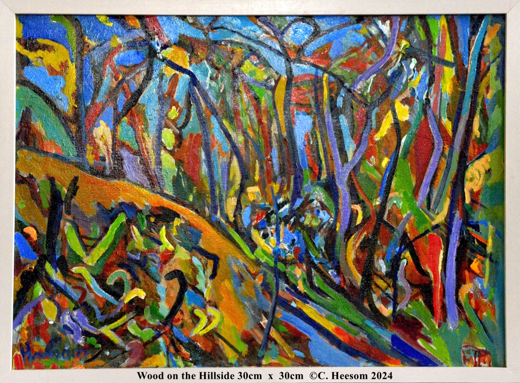 Wood on the Hillside by Crispin Heesom